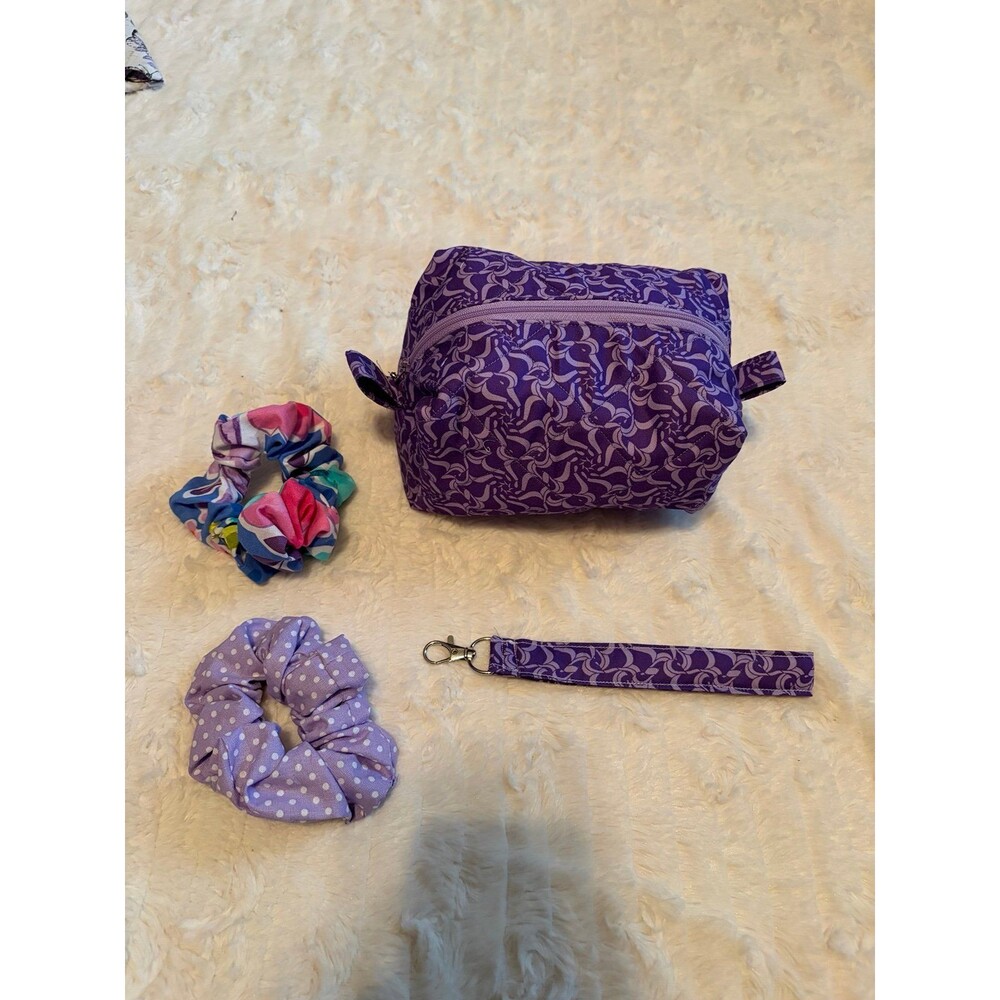 Quilted Makeup Bag Bundle